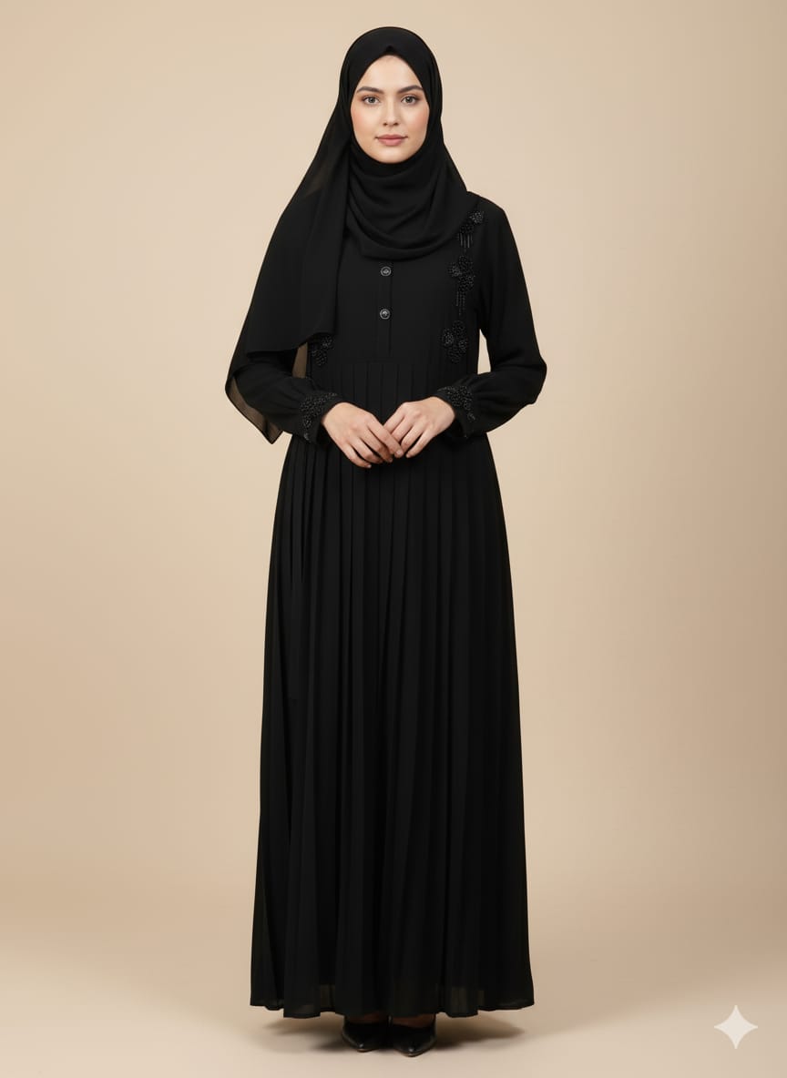 Palet Frock Design Firdous Fabric Naqab