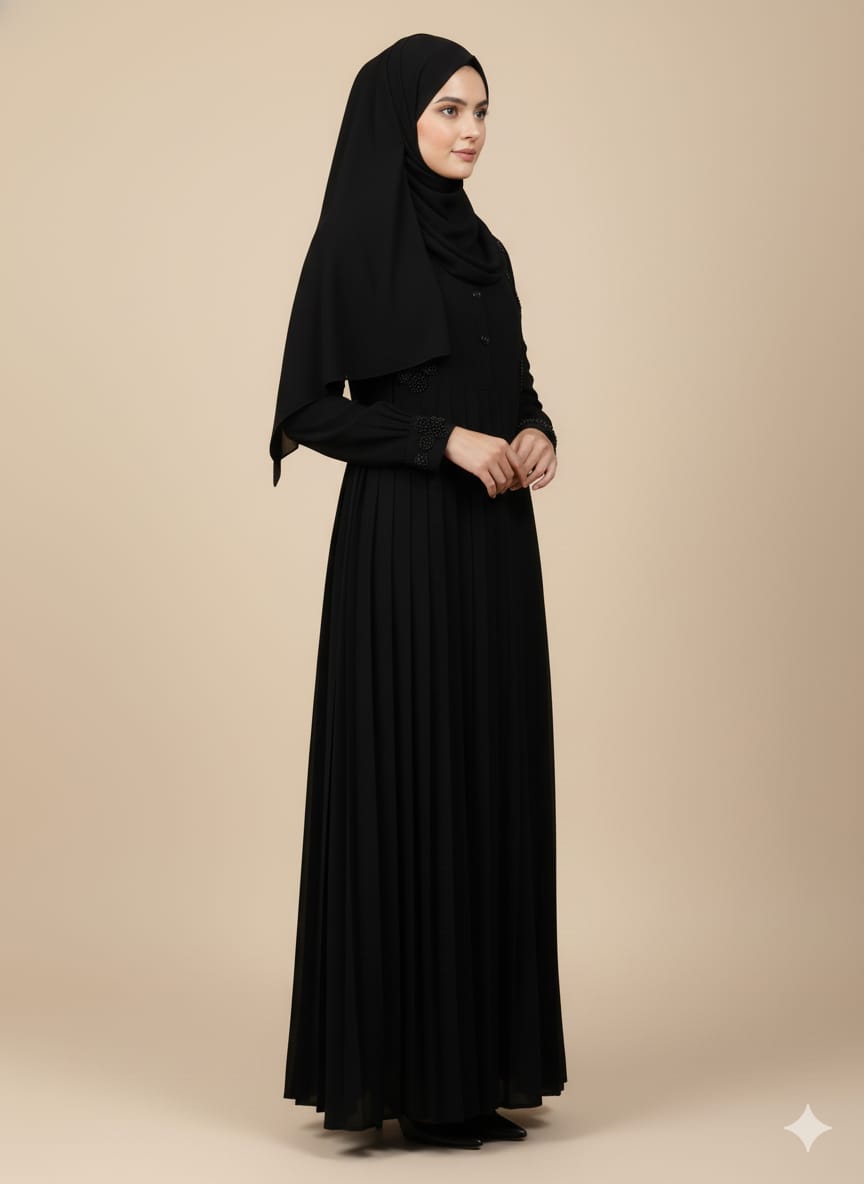 Palet Frock Design Firdous Fabric Naqab