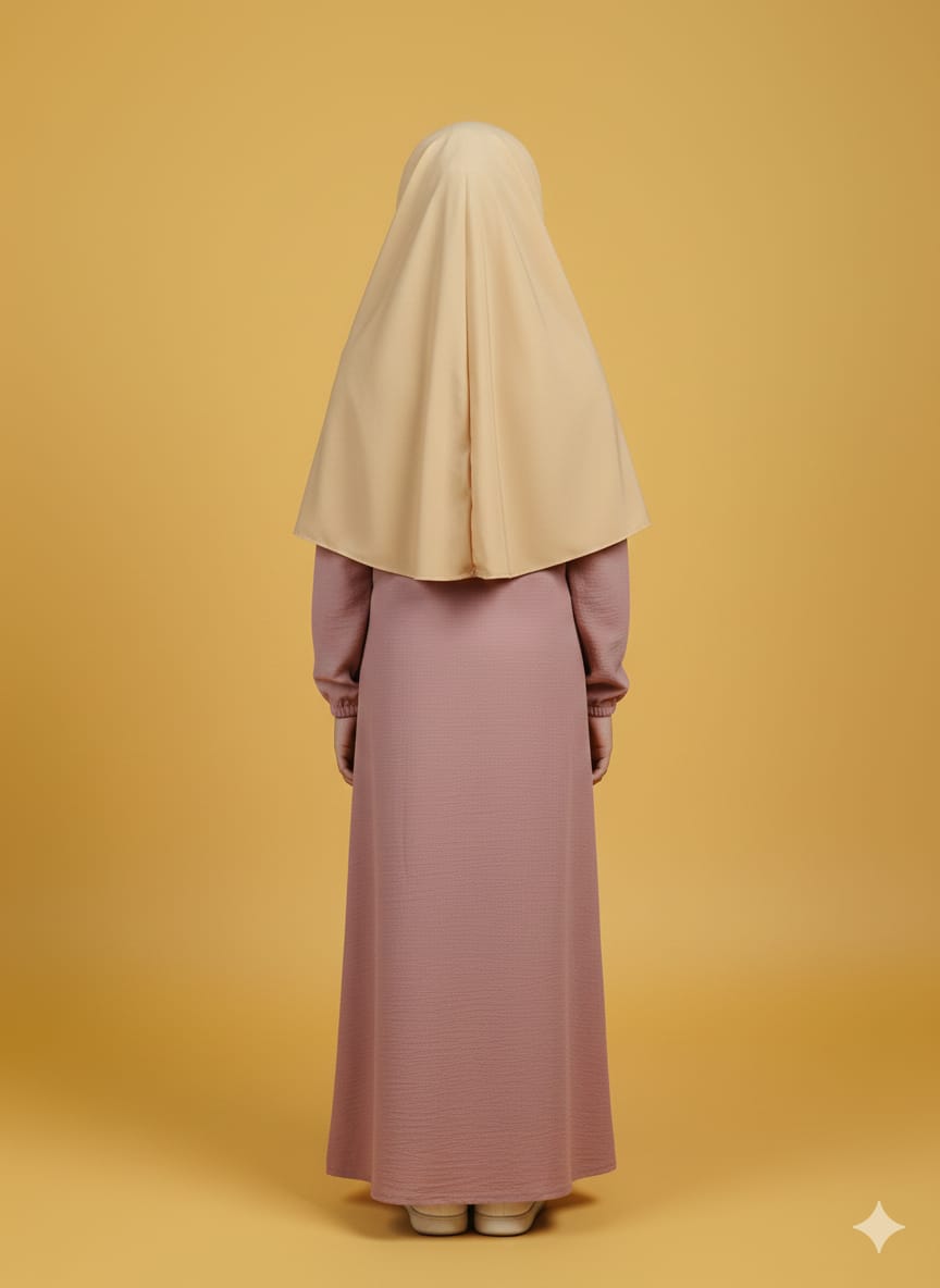 Kids Aline Design Soft Rinkal Fabric With Dupatta