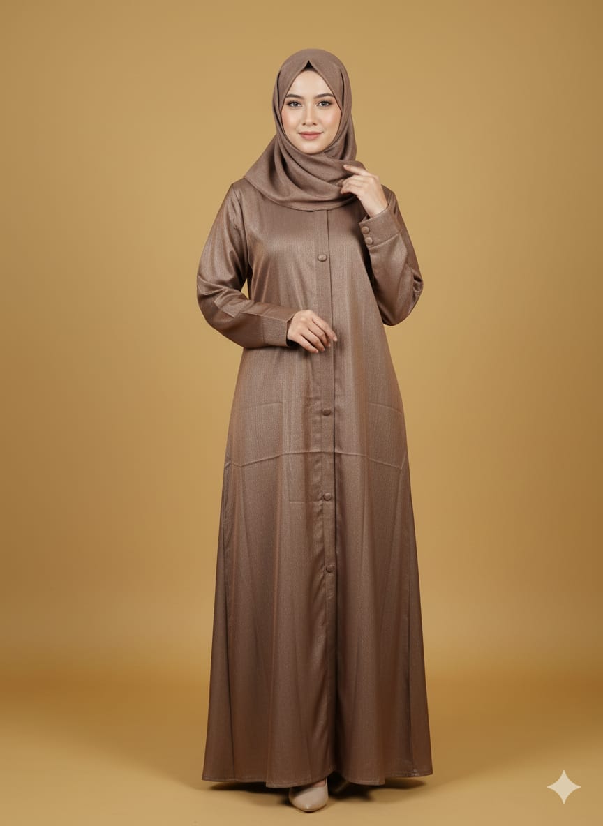 Aline design Tik Tok Fabric Naqab For Muslim Girl And Women Light Colour