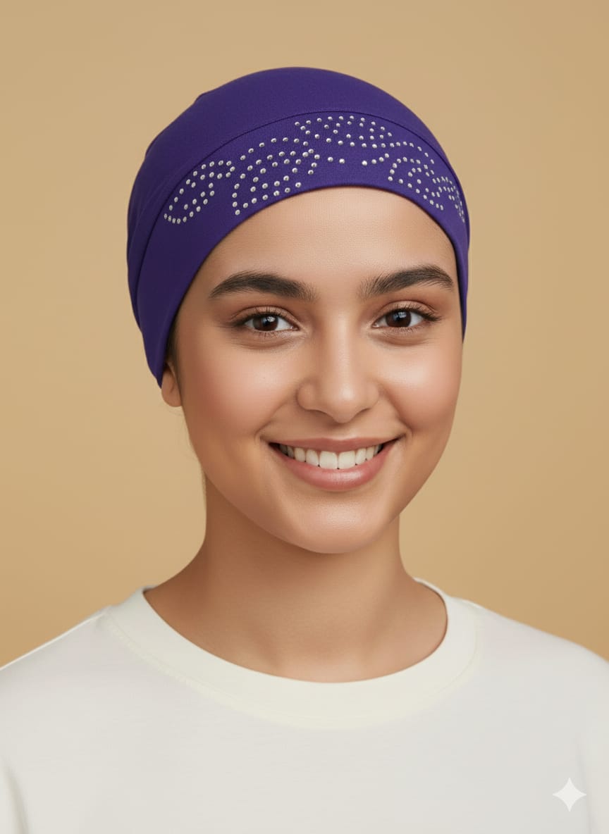 Noorjahan - Bagni Colour Pure Cotton Muslim Women Under Hijab Cap