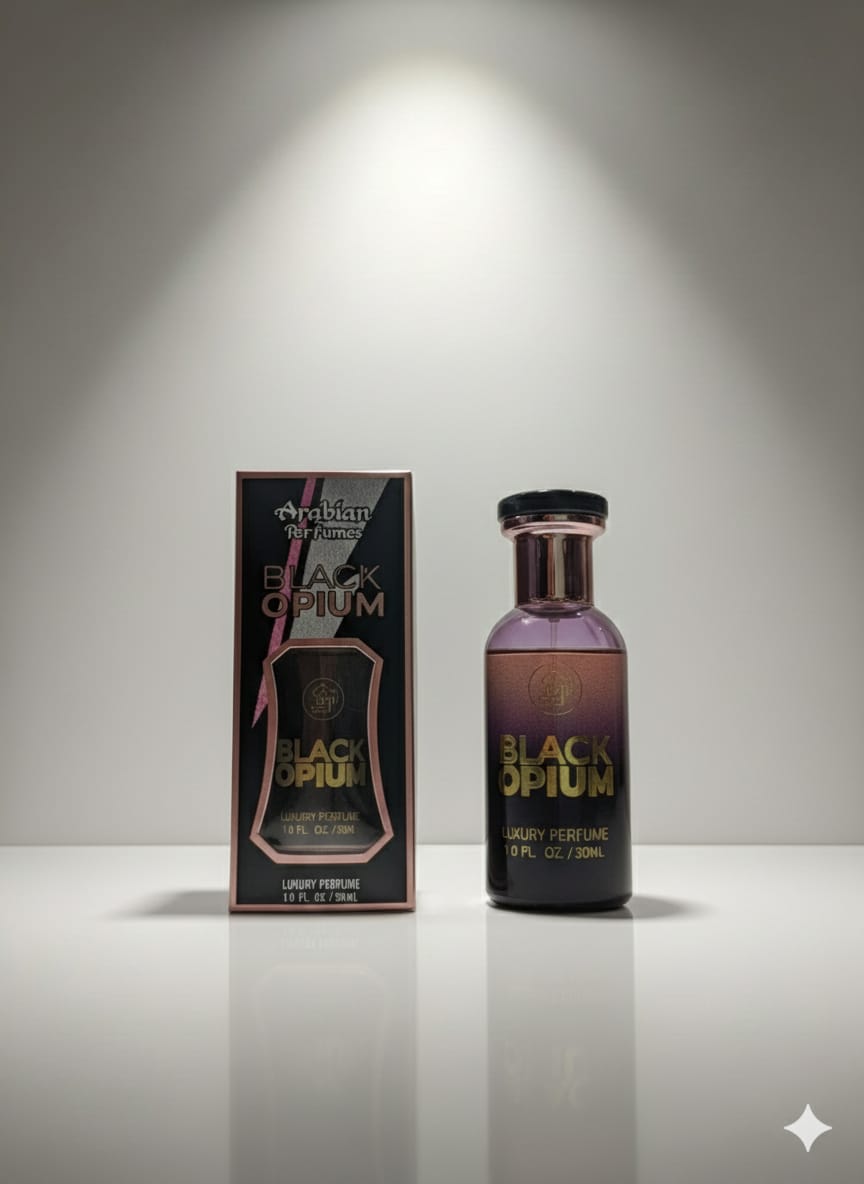Arabian Black Opium Unix Long Lasting Perfume for Man and Women EDP -30 ml