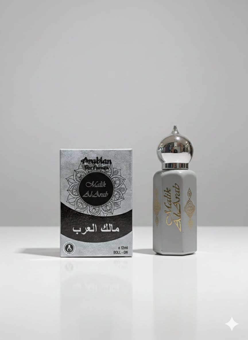 Arabian Malik Ai-Arab Unisex Long Lasting Attar for Man   EDP-12ml