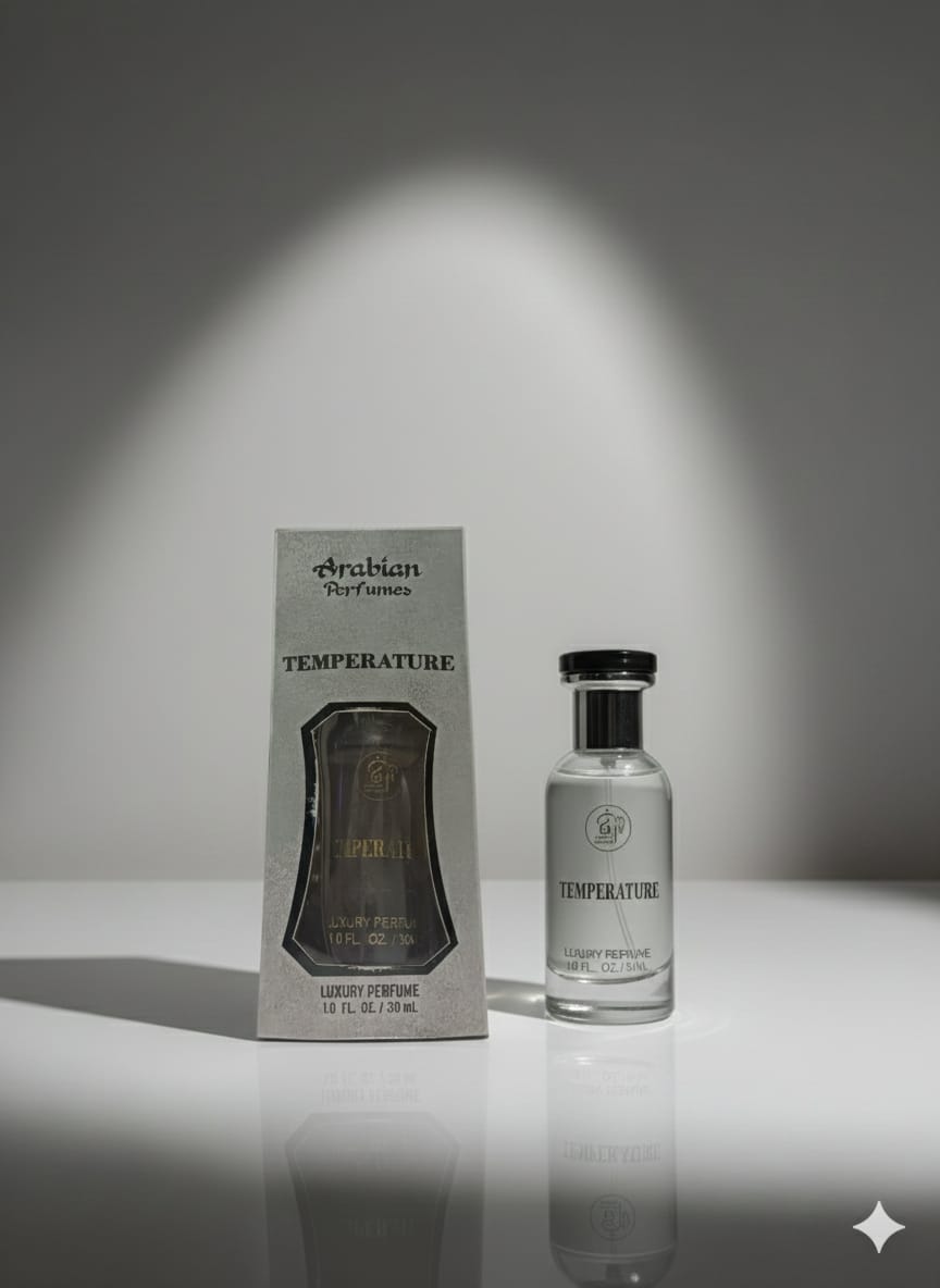 Arabian Temperature  Unisex Long Lasting Perfume for Man and Woman  EDP-30 ml